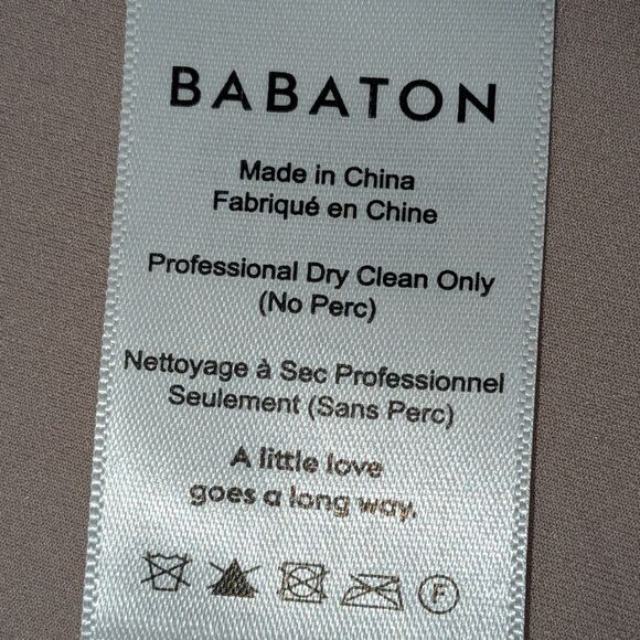 Babaton Aritzia Tube Top Tan Women's Large  Chic Boho - Picture 4 of 6